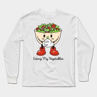 Eating My Vegetables Long Sleeve T-Shirt